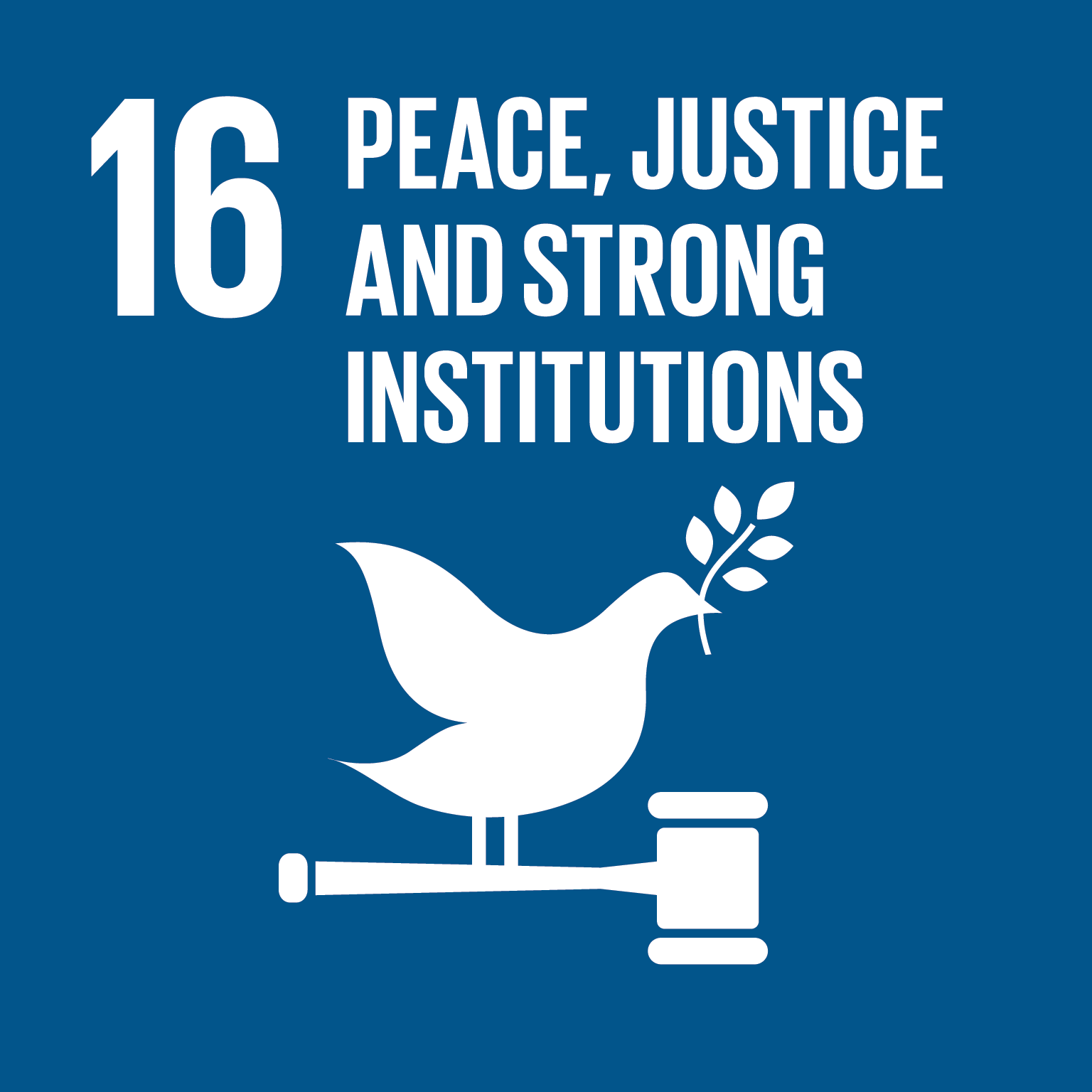 Goal 16. Peace, justice and strong institutions