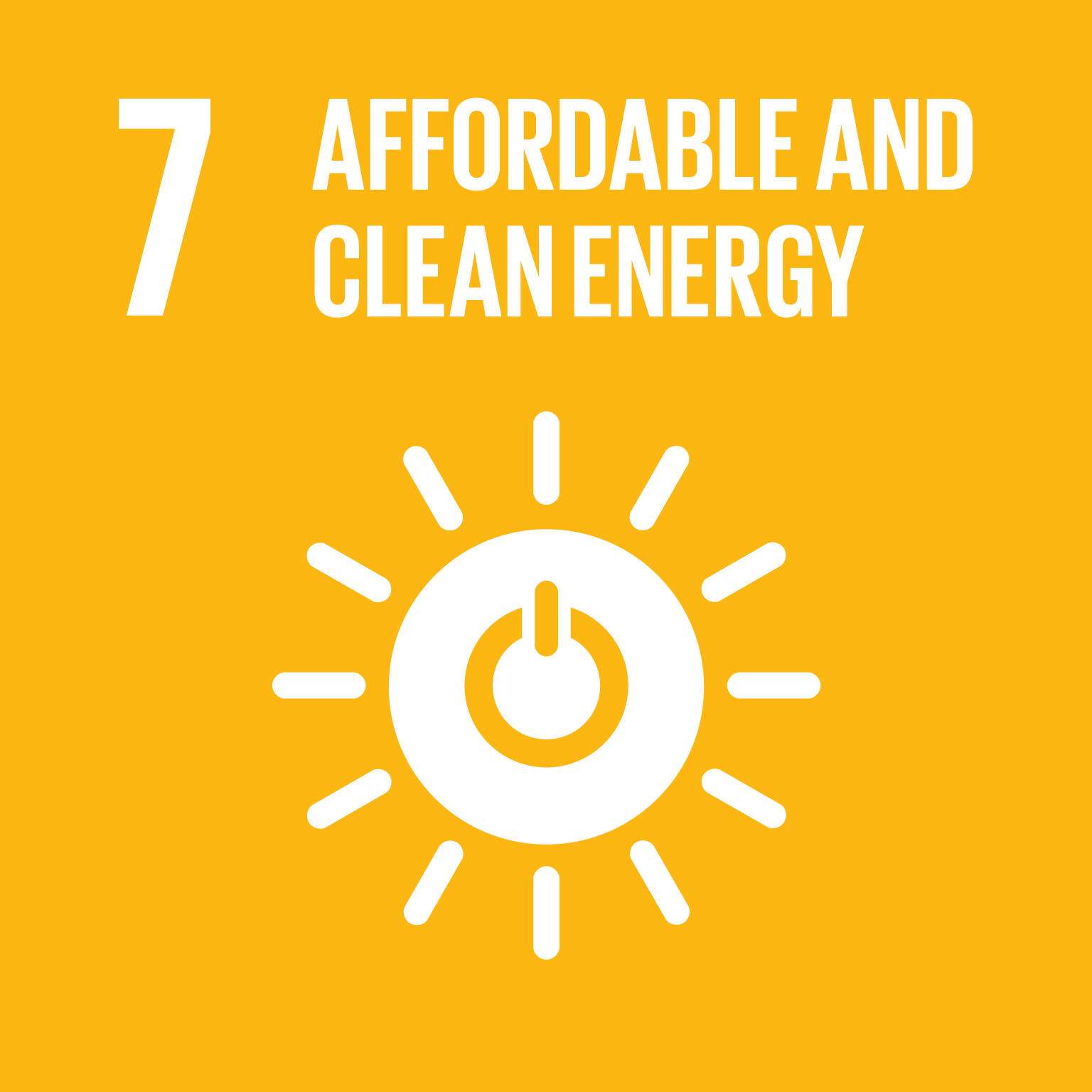 Goal 7. Affordable and clean energy